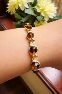 Pulsera: "Dulce Resplandor"
