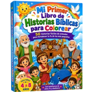 Mi Primer Libro de Historias Bíblicas para Colorear